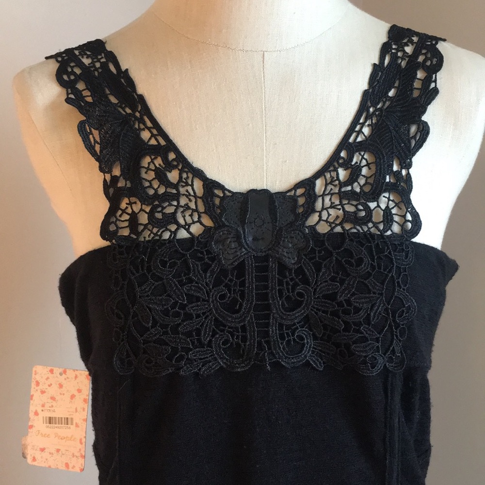 Free People Solid Necklace Knockout Dress black - Picture 2 of 13